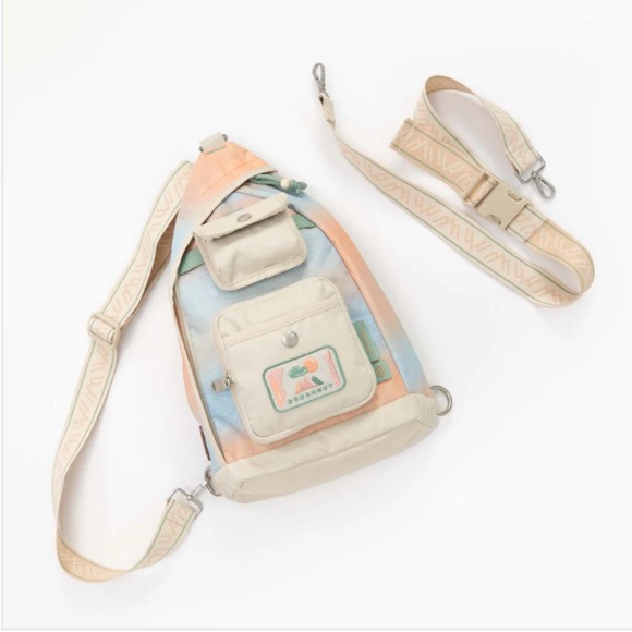 Doughnut 🍩 Hiking Backpack pastel Multicolor Backpack - Picture 1 of 6